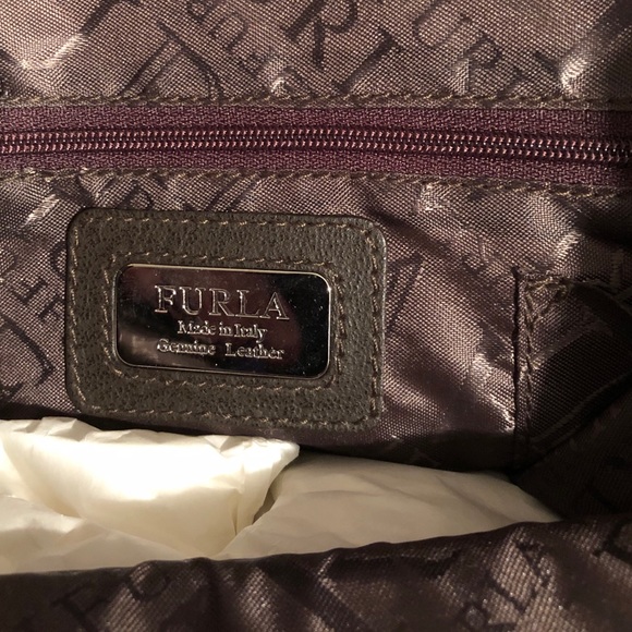 LIKE NEW Brown FURLA bag! Not ONE scratch/crease! - Picture 5 of 5